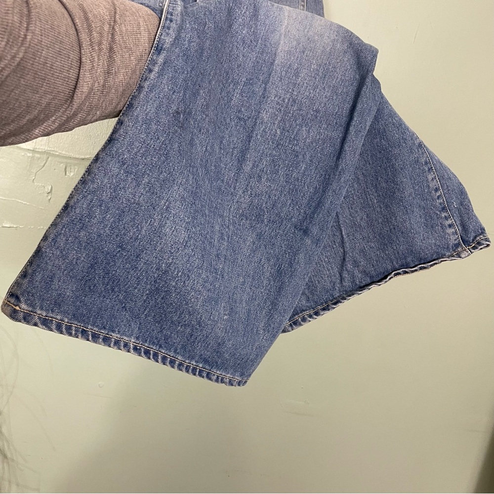 Veronica Beard Jeans Grant Wide Leg Extra High Rise Blue Women Sz 29 Loose - Picture 11 of 11